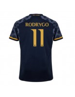 Real Madrid Rodrygo Goes #11 Vieraspaita 2023-24 Lyhythihainen
